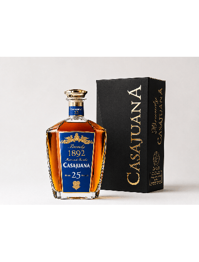 Casajuana 25 Años Brandy | Brandy de Solera Gran Reserva de La Mancha